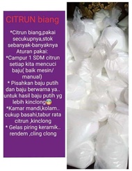 biang Citrun 250grcitrun pembersih/pembersih perabot dapur berbahan plastik