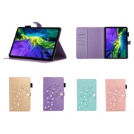 Funda Tablet Samsung Galaxy Tab A 6 A6 10 1 2016 Case 3D Plum embossing Leather Case for Samsung
