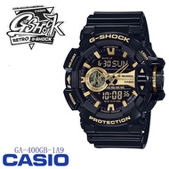 ของแท้ Casio G-Shock Watch for men นาฬิกา รุ่นGA-400GB-1A9  นาฬิกาข้อมือผู้ชาย สายเรซิ่น กันกระแทก กันน้ํา 100%  สีดํา  รับประกัน 1 ปี