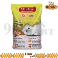 MISHA Cat Dry Food 1.5KG Kitten Kibbles ( Chicken Tuna ) Misha Makanan Kucing - Cat Food / Pet Food / Cat Dry Food / Makanan Kucing / Cat Food Dry Food / Makanan Kucing Kering / Dry Food