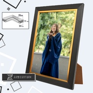Fiber Wood 4R 10R 12R A4 A3 Photo Frame | Picture Frame | Premium Quality | Black Gold Photo Frame |