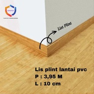 Lis Plint Lantai Dinding Bawah Plank PVC Kayu