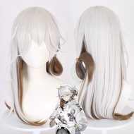 Cardamom Back to the Future 1999 Rabbit Hair Handbag cos Wig Simulation Scalp Gradient Color Matchin