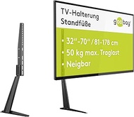 goobay 78770 TV Stand for TVs and Monitors Between 32 Inches / 70 Inches (81-180 cm) / Tilt Height A