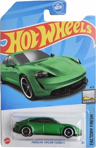 Porsche Taycan Turbo S, Factory Fresh 4/5 [Green] 149/250 Hot Wheels Porsche Taycan Turbo S, Factory