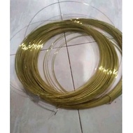 0.5-1.0KG BRASS WIRE H62 BRASS WIRE TEMBAGA KERAS