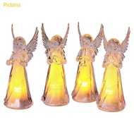 Picbliss 4Pack Transparents Praying Angel LED Lamp Cartoon Bedsides Decorations For  Giving Occasion