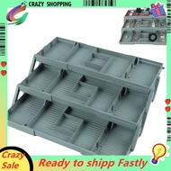 Folding Multi-Level Smart Drawer Organizer 3 Tier Drawer Organizer Adjustable Expandable Makeup Draw