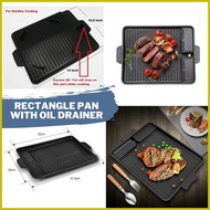 ◱ ⚾︎ ▩ ON SALE Korean BBQ Authentic Samgyupsal Mega Grill Pan Set Square, Rectangle, Round w Butane