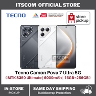 TECNO 5G POVA 7 Ultra Smartphone 24(12+12)GB RAM + 256GB ROM 144Hz 1.5K AMOLED 6000mAh battery