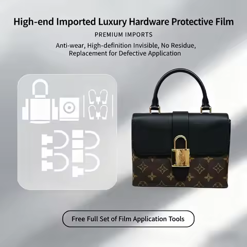 Luxury Bag Scratch Resistant Film LV Locky BB Hardware Bubble-Free Protection Film Fashion Accessory