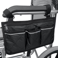 aiqinhaimaoyi Electric Scooter Wheelchair Armrest Side Storage Bag Seat Armrest Storage Bag