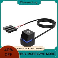 2m LED Computer Desktop Switch PC Motherboard External Power On/Off Button