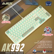 AJAZZ AK992 Retro Keyboard Mechanical Keyboard 99 Keys