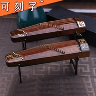 MUSIC BABY Mini Guzheng Model Gift Ornaments 6 Points Doll Dedicated 25cm Guzheng Musical Instrument