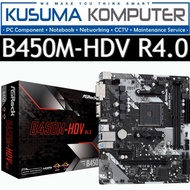 ASROCK B450M MOTHERBOARD - HDV R4.0 AMD AM4
