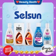 SELSUN Blue Hair Care Shampoo | Yellow Double Impact | Blue Five | 7 Flower | 7 Herbal - Beauty Boot