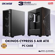 OKINOS CYPRESS 5 AIR MATX CASING WITH 4 FANS - BLACK
