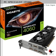 Gigabyte NVIDIA GeForce RTX 4060 OC Low Profile Graphics Card - 8GB GDDR6 128-bit PCI-E 4.0 2475MHz 