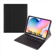 สำหรับ Samsung Galaxy Tab S6 Lite 10.4 P613/P619 2022ป้องกันบลูทูธคีย์บอร์ดพร้อมช่องใส่ดินสอคีย์บอร์