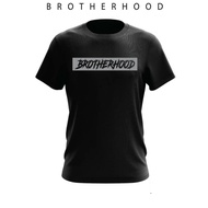 Tshirt BROTHERHOOD Premium Baju Hitam
