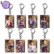 Painting Bad People in the Rivers Lake Season 7 Merchandise Exquisite Acrylic Keychain Student Carto