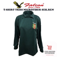 Falcon 307S T-Shirt TKRS Sekolah Rendah Jersey Microfiber Lengan Panjang & Dwi-Kolar BARU