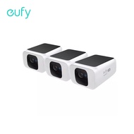Eufy 2K Outdoor Solar Safety Camera (SoloCam S230) Spotlight Camera Night Vision 3 Pieces (Reloading