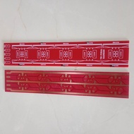 PCB TR FINAL SANKEN 5 SET UKURAN 3.9x20 cm/PCB TRANSISTOR FINAL SANKEN 5SET BAHAN PERTINAK