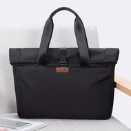 （Local Stock）BJIAX Briefcase With Shoulder Strap Men's Laptop Bag waterproof Hand Carry Travel Bag Fit 15.6 inch Computer Bag