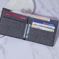 MEN'S CANVAS WALLET / PLAIN CANVAS WALLET