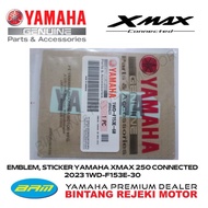 YAMAHA EMBLEM, STICKER YAMAHA XMAX 250 CONNECTED 2023 1WD-F153E-60 (GREY)