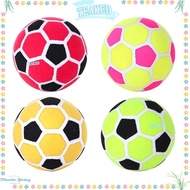 TEAKEMY Magic Tape Ball, Colorful Size 4 Sticky Soccer Ball, Durable Soft Touch Inflatable Lightweig