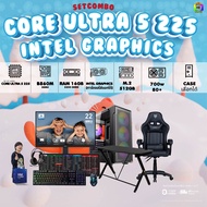 คอมโบเซ็ทจบพร้อมเล่น ซื้อ1 ได้ 7 BONMECOM2 คอมประกอบ / INTEL CPU CORE ULTRA 5 225/ Intel Graphics สา
