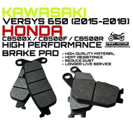 BRAKE PAD KAWASAKI VERSYS 650 (2015-2018)HONDA CB500X / CB500F / CB500RO HIGH PERFORMANCE BRAKE PAD