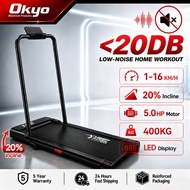 OKYO Walking Treadmill Walking Pad Running Smart Walking Pad Fitness Walking Machine Ultra-Thin Indo