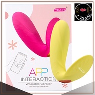 [2P 1night] - Yeain Wear Dildo Butterfly Vibrator Sex Toys for Couple Orgasm Masturbator APP Wireless Remote Dildo Vibrators for Women Panties