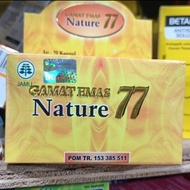 gamat isi 70 capsul melihara kesehatan tubuh, gamat emas nature77