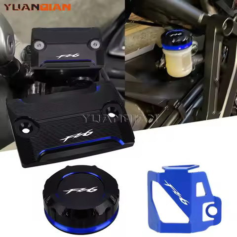 For Yamaha FZ6 FZ-6 FZ6R FZ6N FAZER FZ 6 S N Fazer Motorcycle Accessories Front Rear Brake Fluid Res