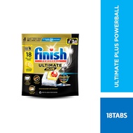 Finish Ultimate Plus Power Ball Dishwasher Cleaning Tablets (18tabs)