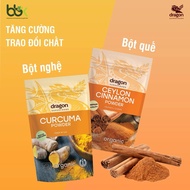 Dragon Superfoods organic ginger powder/turmeric powder/cinnamon powder. (CURCUMA/ GINGER/ CEYLON CI