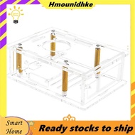 For Raspberry Pi 5 Acrylic Case Transparent Shell Protective Case for Pi 5 Easy Install