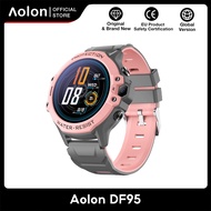 Aolon DF95 นาฬิกาเด็ก GPS+LBS+WIFI+AGPS 4G นาฬิกาโทรได้เด็ก นาฬิกาใส่ซิม 1.28 นิ้ว 670mAh IP67 กันน้