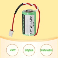 2024 Genuine Omron CP1W-BAT01 Battery CP1H CP1L CJ1M PLC Lithium Battery 3V CJ1W-BAT01