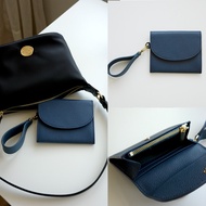 MELLOW Short wallet กระเป๋าสตางค์ หนังวัวแท้ มีสาย  MONOME BKK