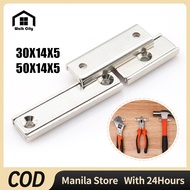 3PCS Force Earth Magnets Flat Magnets Rectangular Magnet Industrial Magnet 30x14x5mm 50X14X5mm