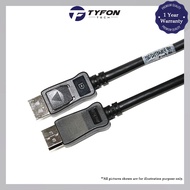 BizLink Display Port (M) to Display Port (M) Cable with Latches 1.8M