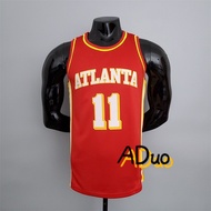 NBA Atlanta Hawks #   11 Trae Young Red Basketball Jersey Hot Pressed