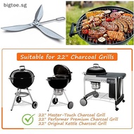 [bigtoe] One-Touch Cleaning System Kit Design for Weber Kettle Grill,for 7444 Weber Grill Replacemen
