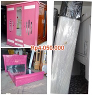 lemari pintu 3, divan jaguar, spring bed